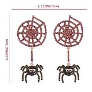 Spider Halloween Earrings